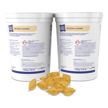 Easy Paks® Neutral Cleaner, 0.5 Oz Packet, 90-tub, 2 Tubs-carton freeshipping - TVN Wholesale